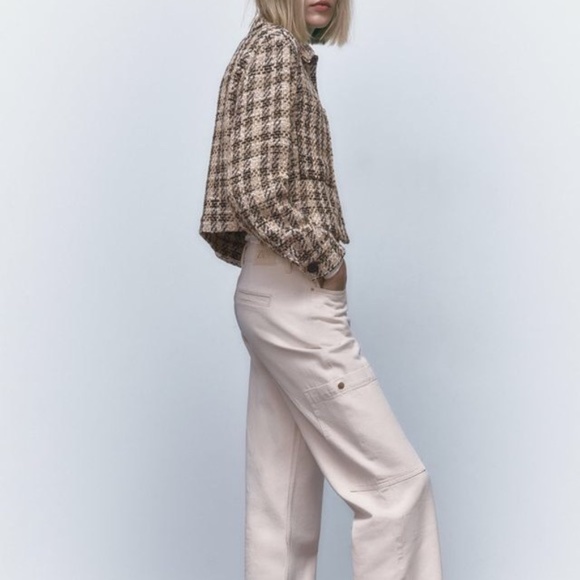 Zara tweed blazer NWT - Picture 2 of 6